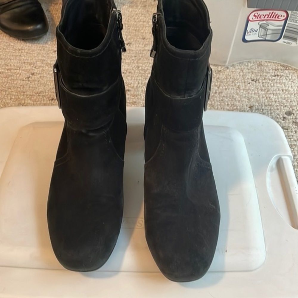 Black booties